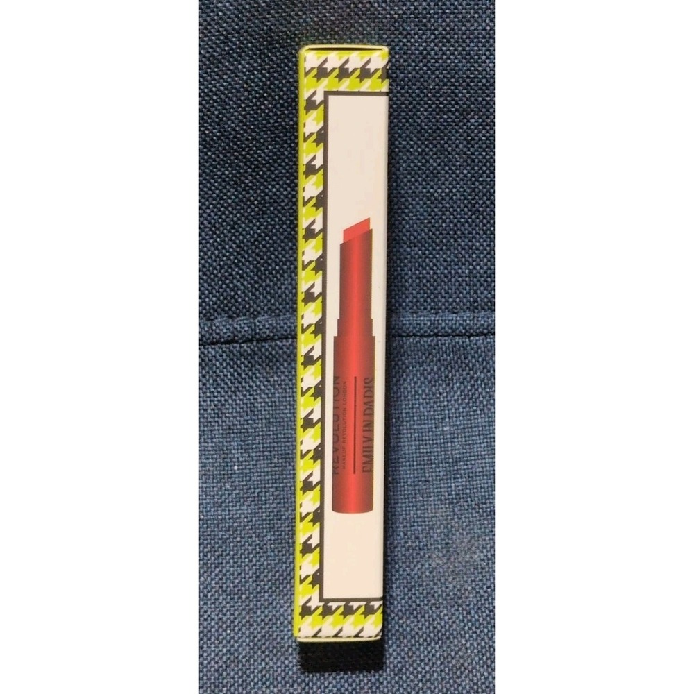 Revolution EMILY IN PARIS Lipstick Full Size 0.07oz Emily - NEW